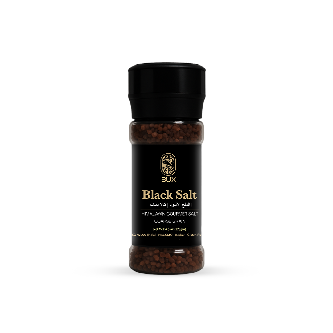 Bux Himalayan Black Salt Coarse Grain Pet Grinder 125gm