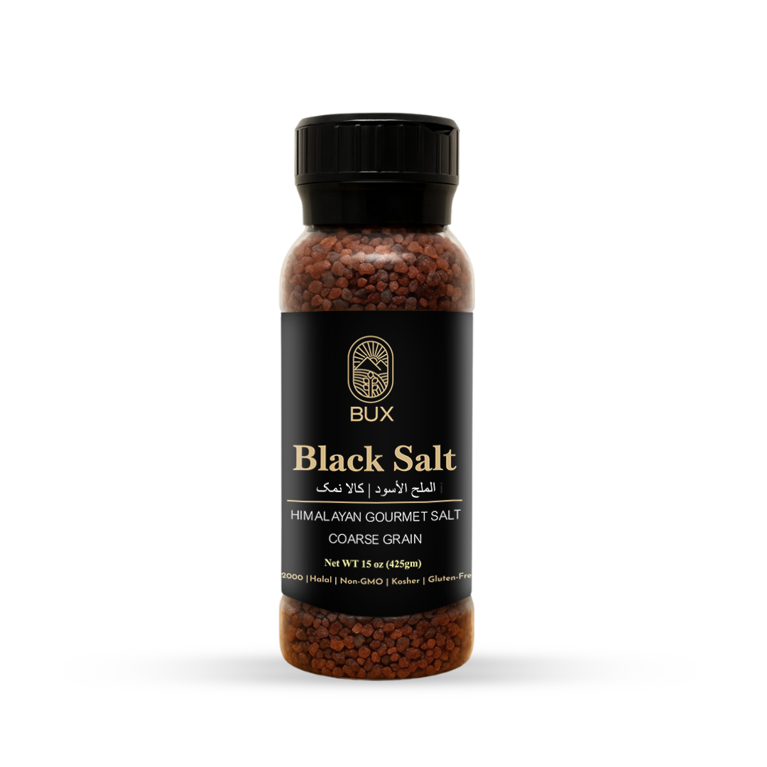 Bux Himalayan Black Salt Coarse Grain Pet Grinder 425gm