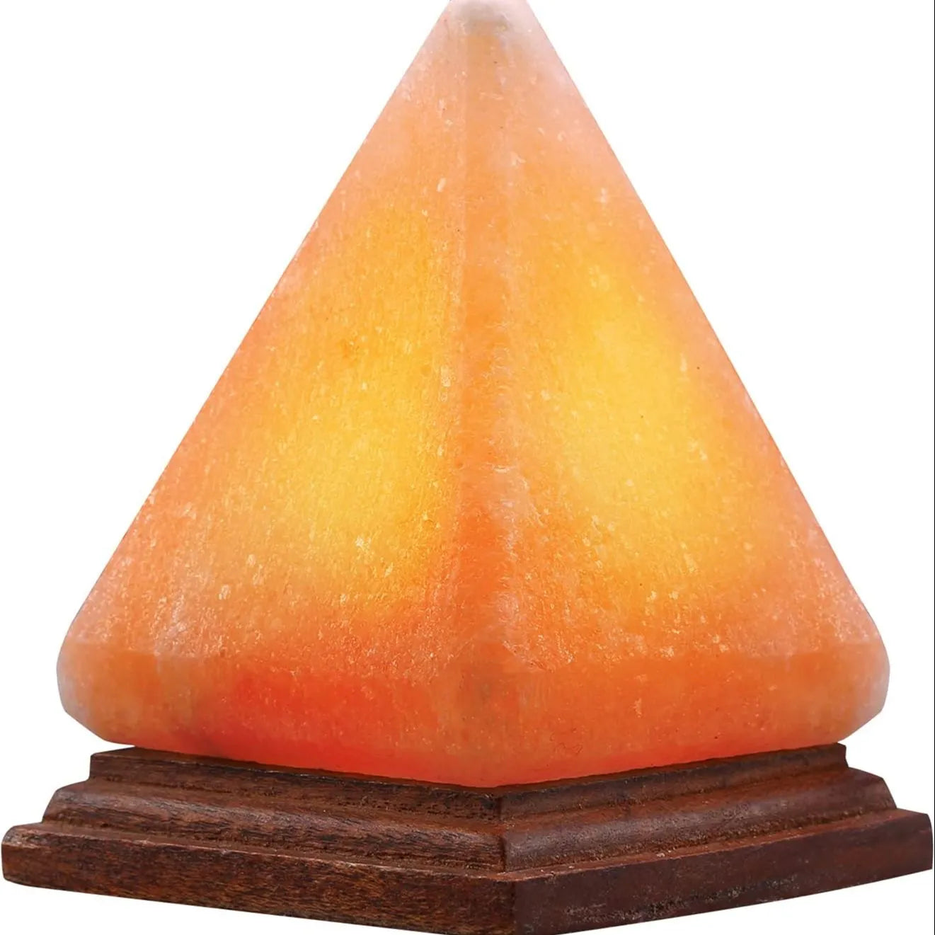 BUX Himalayan Salt Pyramid Shape USB Lamp multi color