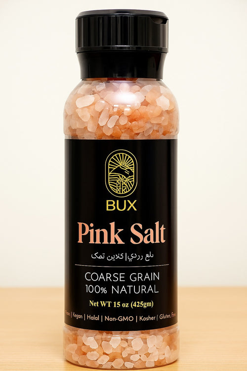 Bux Himalayan Pink Salt Coarse Grain Pet Grinder 425gm