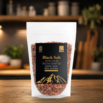 Bux Himalayan Black Coarse Salt Standup Pouch