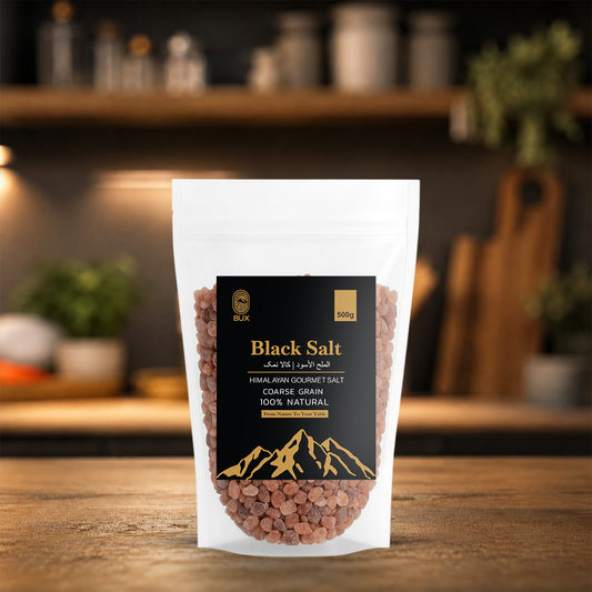 Bux Himalayan Black Coarse Salt Standup Pouch