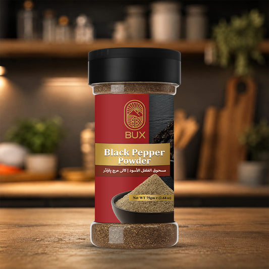 Bux Black Pepper Powder 75gm