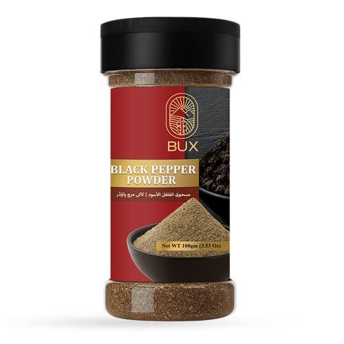 Bux Salt With Black Pepper Glass powder 200gm