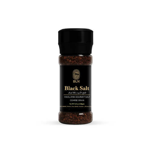 Bux Himalayan Black Salt Coarse Grain Pet Grinder 125gm
