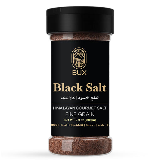 Bux Himalayan Black Salt Fine Grain Pet Shaker 200gm