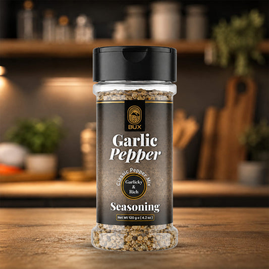 Bux Garlic Pepper Seasoning 120gm