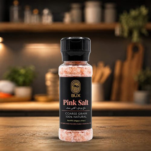 Bux Himalayan Pink Coarse Salt Pet Grinder 225gm