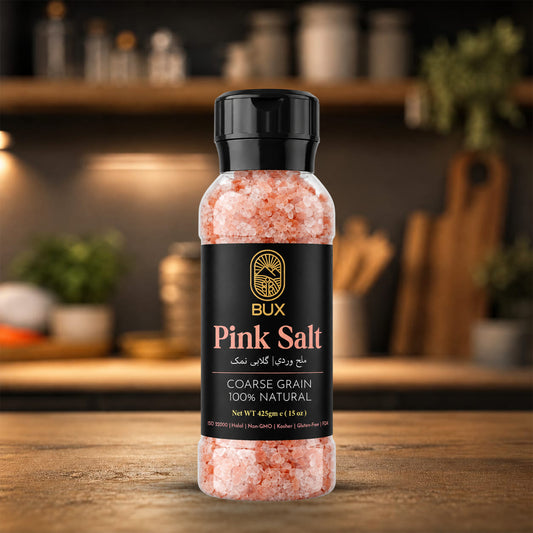 Bux Himalayan Pink Coarse Salt Pet Grinder 425gm