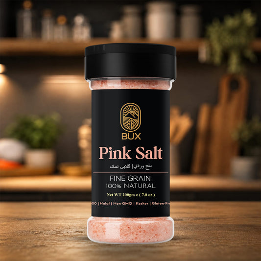 Bux Himalayan Pink Fine Salt Pet Shaker 200gm