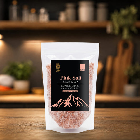 Bux Himalayan Pink Coarse Salt Standup Pouch