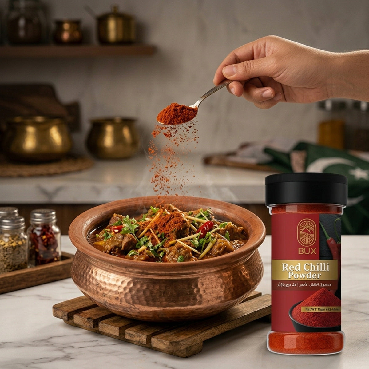 Bux Red Chilli Powder 75gm