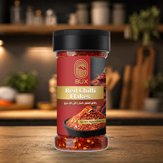 Bux Red Chilli Flakes 75gm