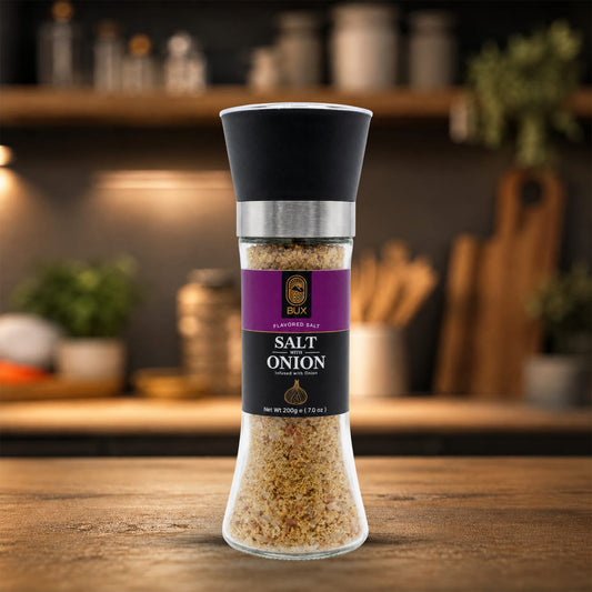 Bux Salt With Onion Glass Grinder 200gm