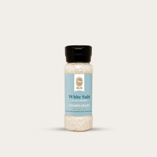 Bux Himalayan White Salt Coarse Grain Pet Grinder 225gm