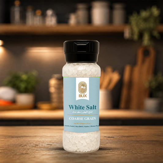 Bux Himalayan White Salt Coarse Grain Pet Grinder 225gm