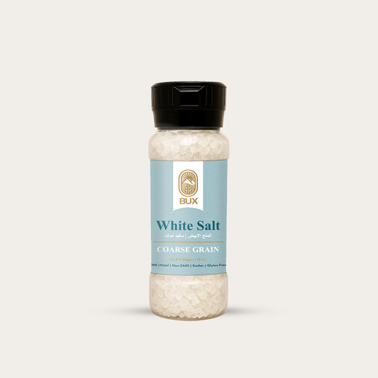 Bux Himalayan White Salt Coarse Grain Pet Grinder 425gm