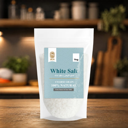 Bux Himalayan White Coarse Salt Standup Pouch