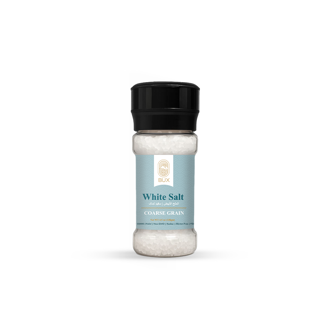 Bux Himalayan White Salt Coarse Grain Pet Grinder 225gm