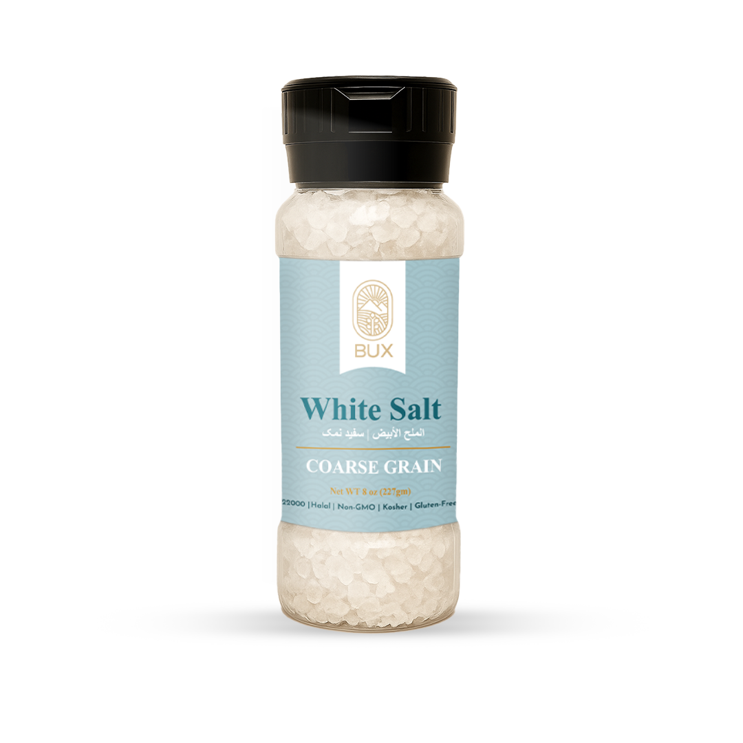 Bux Himalayan White Salt Coarse Grain Pet Grinder 225gm