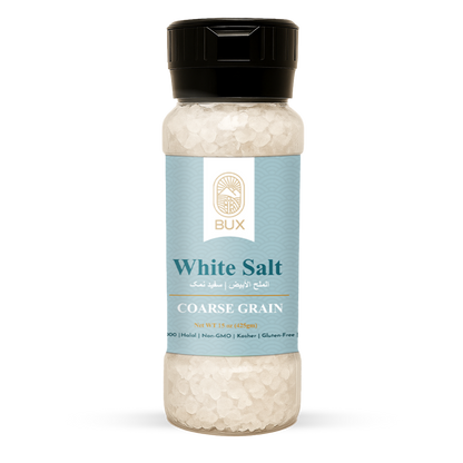 Bux Himalayan White Salt Coarse Grain Pet Grinder 225gm