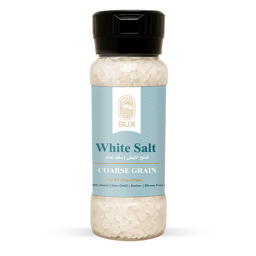Bux Himalayan White Salt Coarse Grain Pet Grinder 225gm